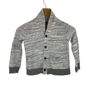 OshKosh Gray marbled button up sweater Size 5T